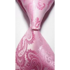 Stropdas roze Paisley SALE!